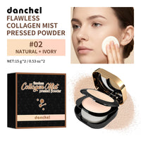 Dual-Layer Collagen Pressed Setting Powder for All-Day Matte Finish