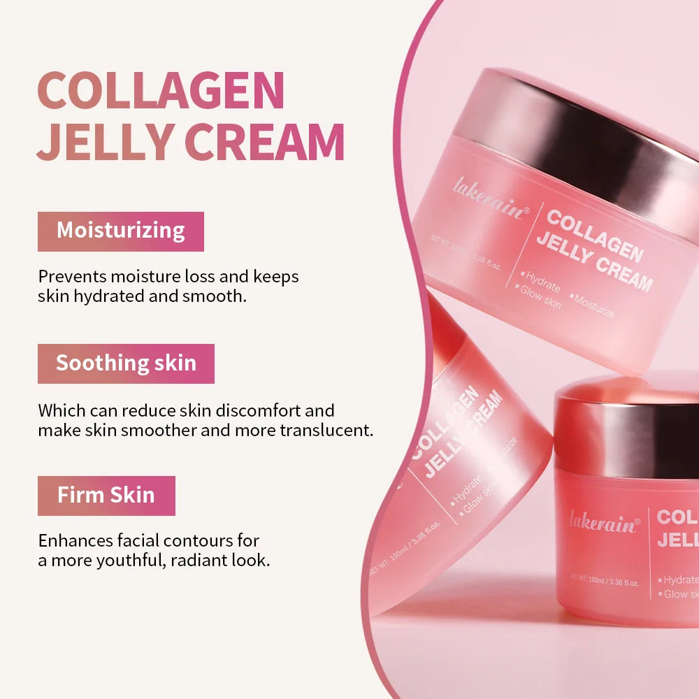 Collagen Jelly Face Cream for Skin Firming and Hydration - 2