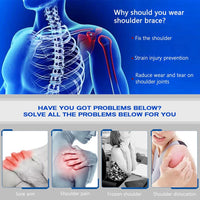 Adjustable Shoulder Support Brace for Pain Relief