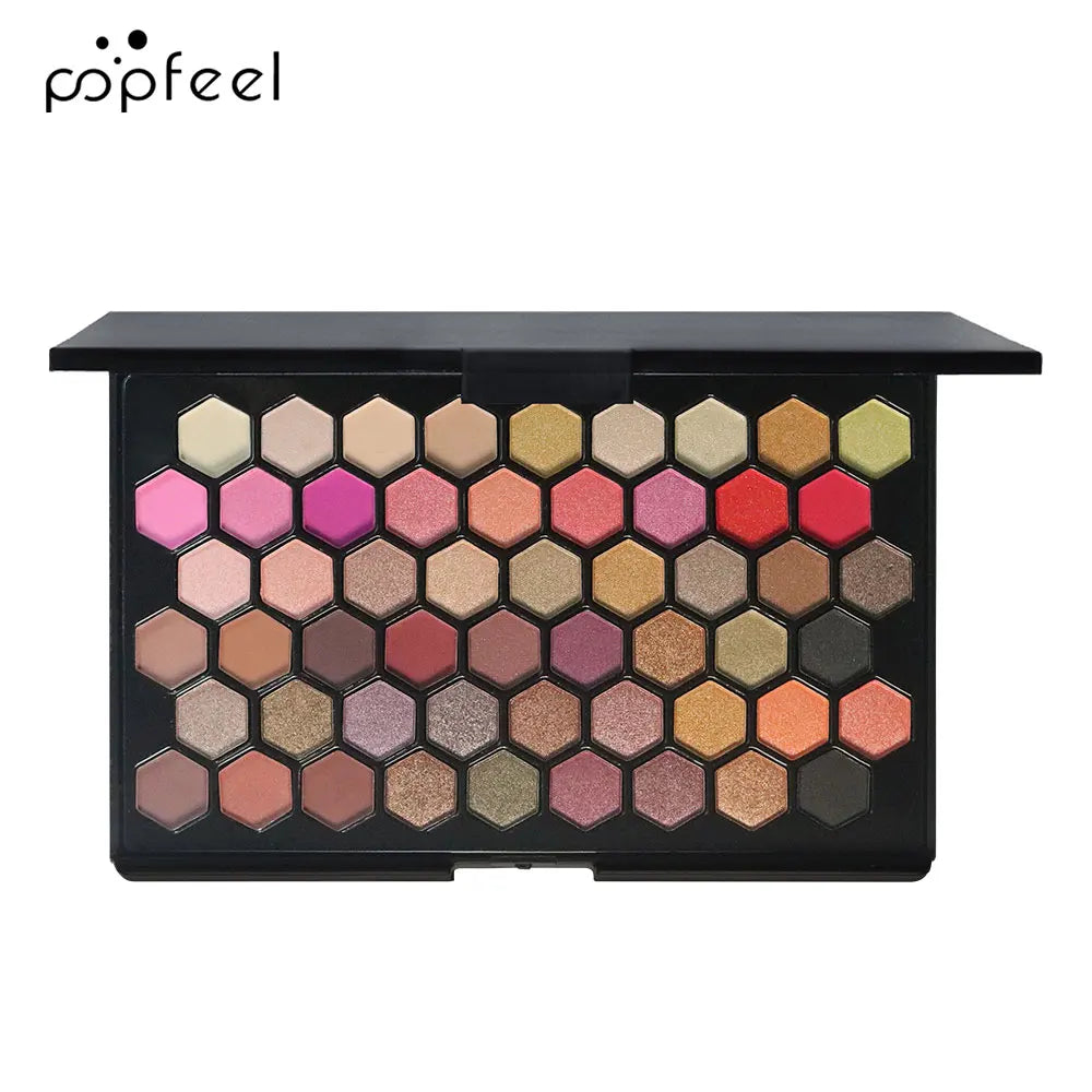 54-Color Professional Eyeshadow Palette for Every Occasion - 13