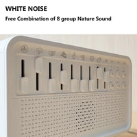 4-in-1 Sleep Sound Machine, Humidifier and Bluetooth Speaker
