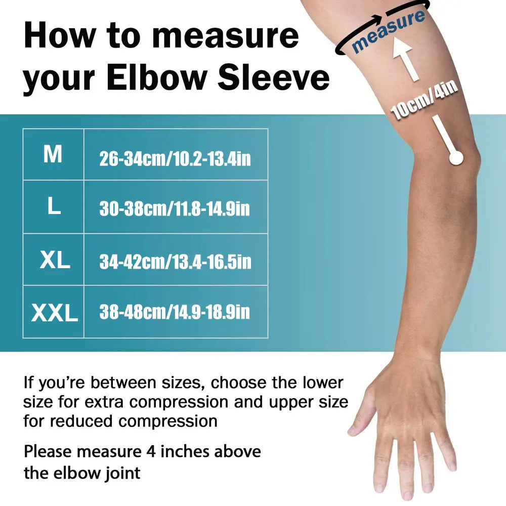 Padded Compression Arm Sleeve for Sports and Injury Protection - 4