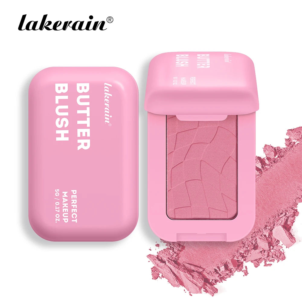 Long-Lasting Waterproof Cream Butter Blush for Natural Glow - 25