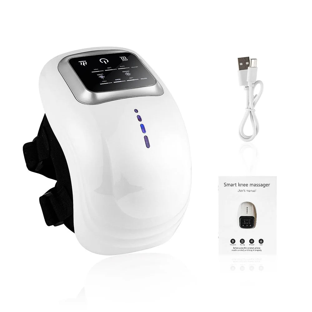 Smart Heated Knee Massager with Vibration Therapy - 16