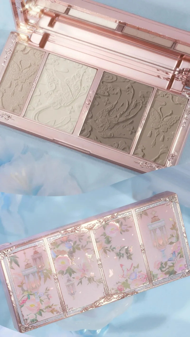 Sculpting & Highlighting Face Palette with Brush Set - 16