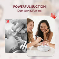Portable USB Mini Nail Dust Collector Vacuum