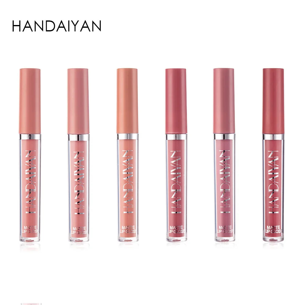 6-Piece Waterproof Matte Liquid Lipstick Set - 35
