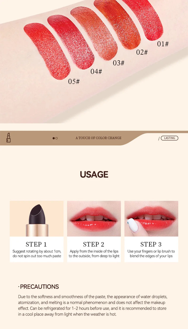 Temperature-Changing Hydrating Color Lip Balm - 15