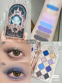 9-Color Angel Inspired Matte and Shimmer Eyeshadow Palette