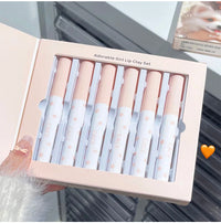 Matte Velvet Lip Clay Set for Long-Lasting Waterproof Wear