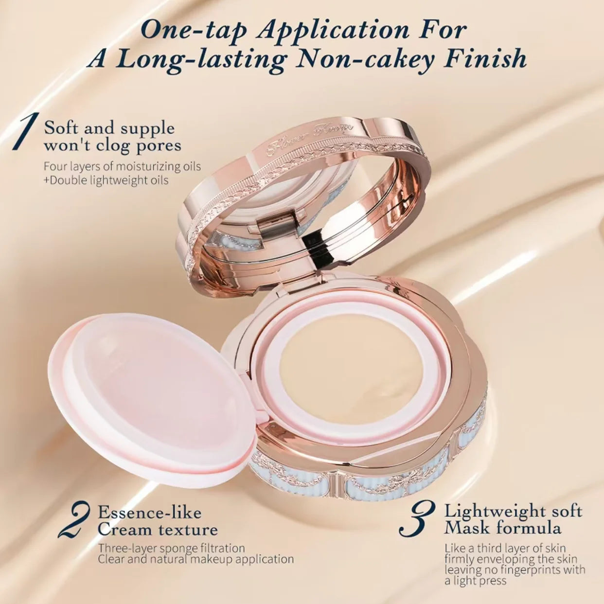 Hydrating Cushion Foundation for Flawless Natural Coverage - 5
