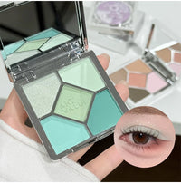 5-Color Shimmer and Matte Eyeshadow Palette