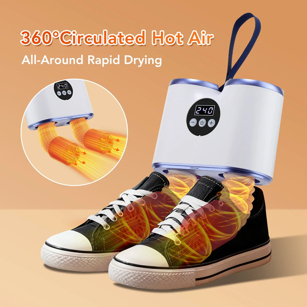 Portable Electric Shoe and Boot Dryer with Timer - 5