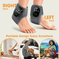 Portable Heated Vibration Leg and Foot Massager