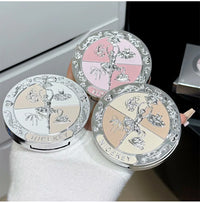 Matte Three-Color Pressed Setting Powder for Oil Control