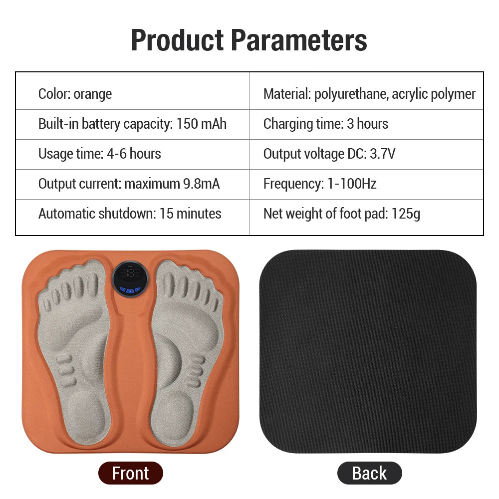 Smart Electric EMS Foot Massage Mat - 17