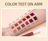 12-Piece Waterproof Matte Liquid Lipstick Set