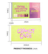 8-Color Cream Blush and Highlighter Makeup Palette