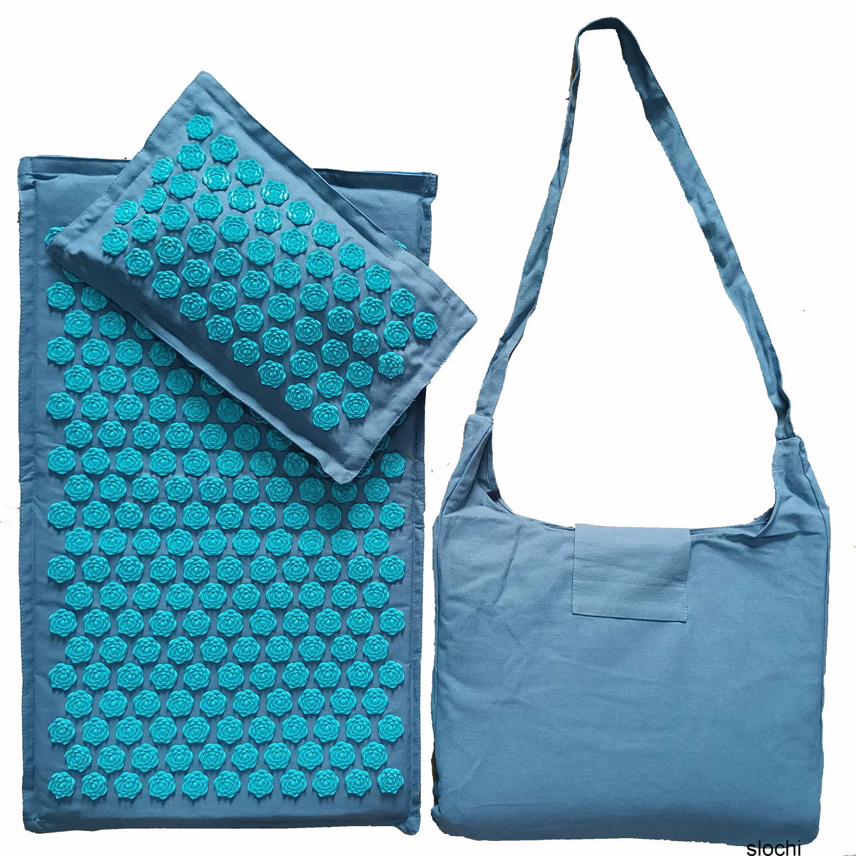 Acupressure Massage Mat and Pillow Set for Muscle Relief