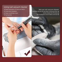 3-Fan Professional Nail Dust Collector & Vacuum Cleaner