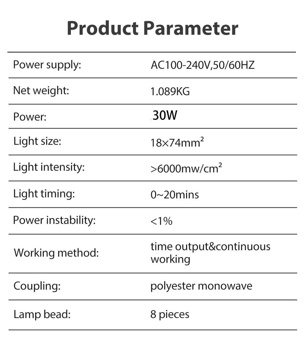 Professional LED Teeth Whitening Accelerator Lamp - 8