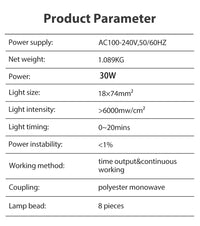 Professional LED Teeth Whitening Accelerator Lamp