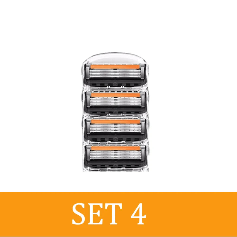 5-Blade Precision Men's Shaving Razor with Flexball Tech - 23