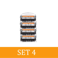 5-Blade Precision Men's Shaving Razor with Flexball Tech