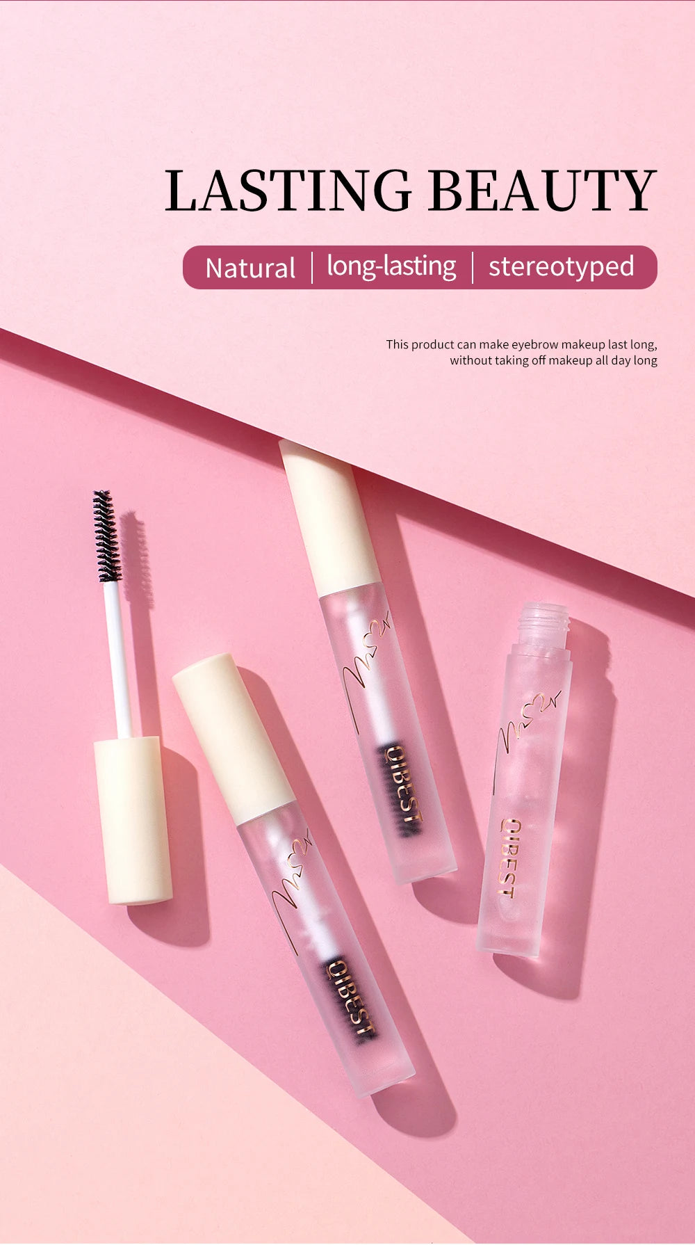 Waterproof Eyebrow Styling Gel for Long-Lasting Defined Brows - 10