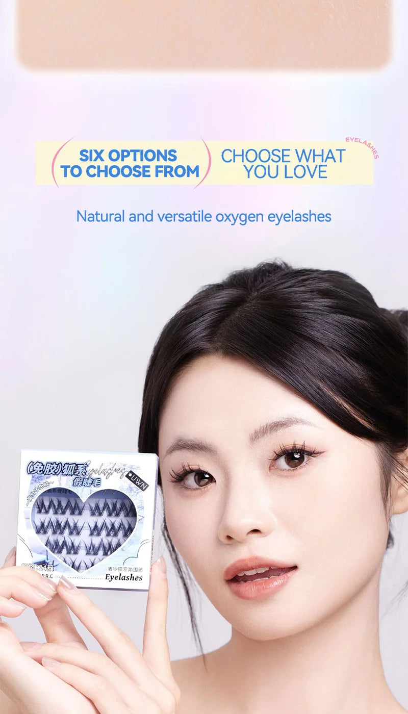 No-Glue DIY Segmented False Eyelashes - 12