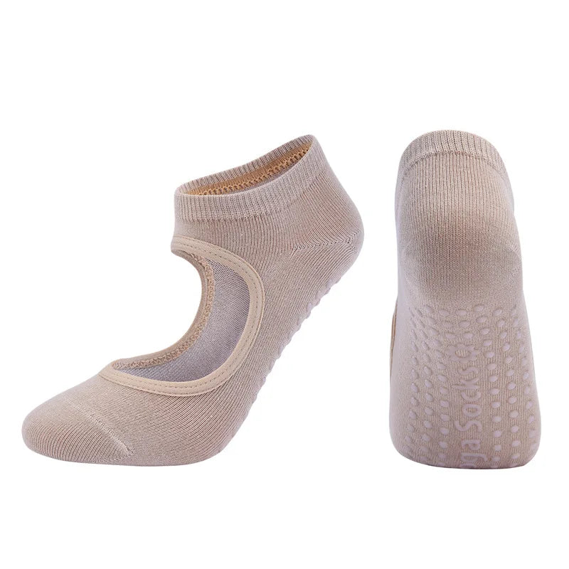 Non-Slip Yoga and Pilates Socks for Women - 23