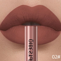 Long-Lasting Waterproof Velvet Matte Liquid Lipstick