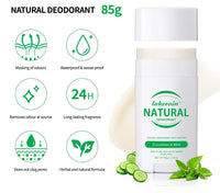 Long-Lasting Natural Solid Deodorant Stick for Fresh Underarms