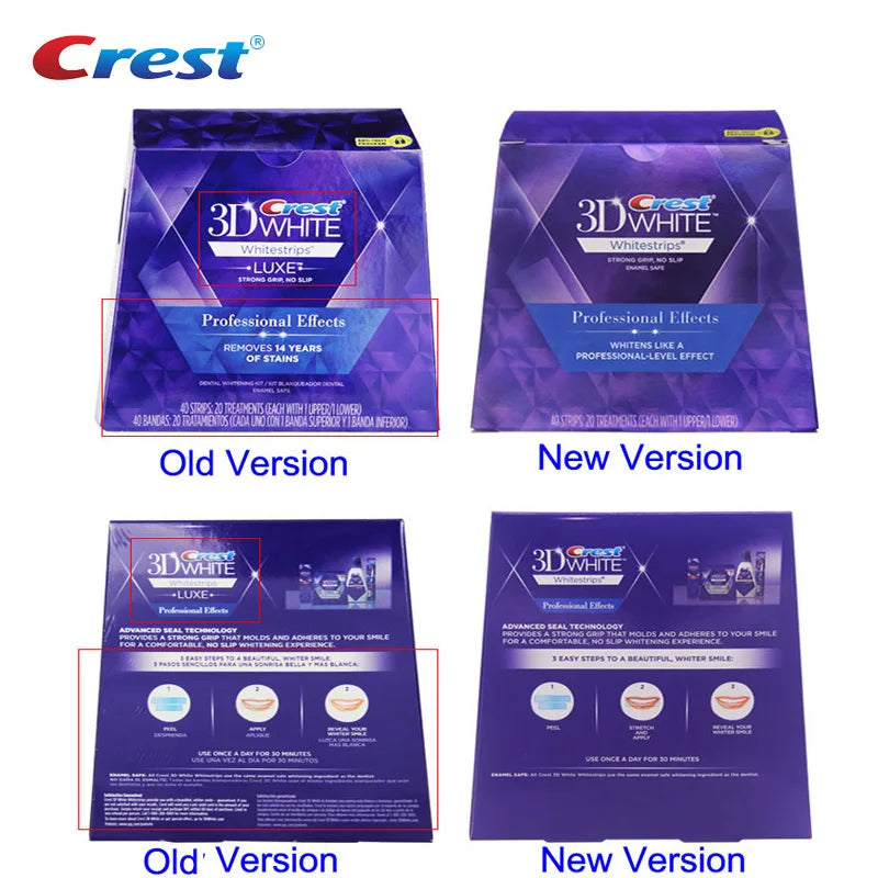 Professional Teeth Whitening Strips for At-Home Use - 10