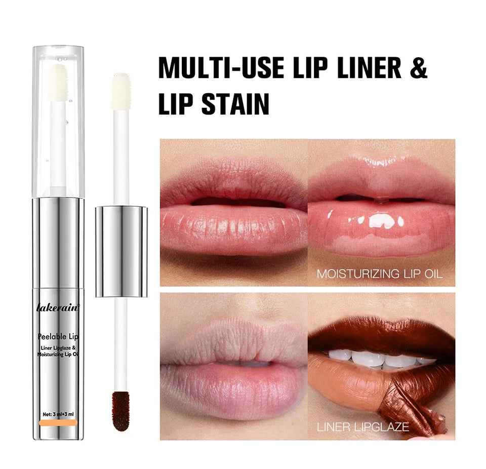 2-in-1 Waterproof Peel-Off Lip Stain and Hydrating Oil - 12