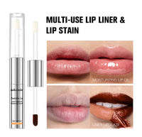 2-in-1 Waterproof Peel-Off Lip Stain and Hydrating Oil