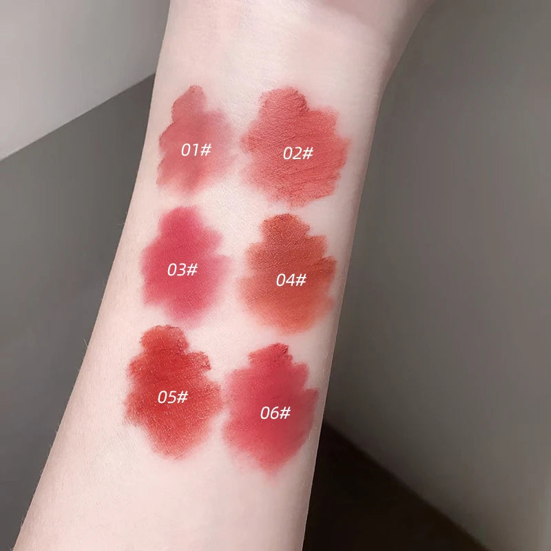 Matte Velvet Lip Mud Stain for Long-Lasting Wear - 6