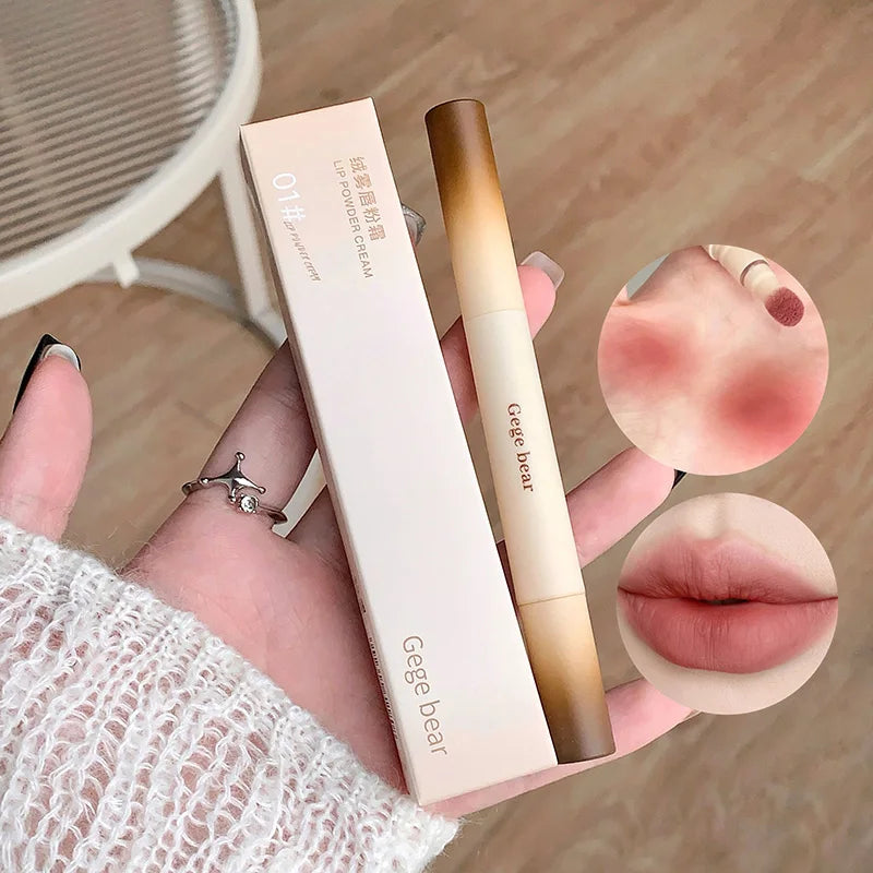 Velvet Matte Lip Powder Cream for Long-Lasting Soft Finish - 4