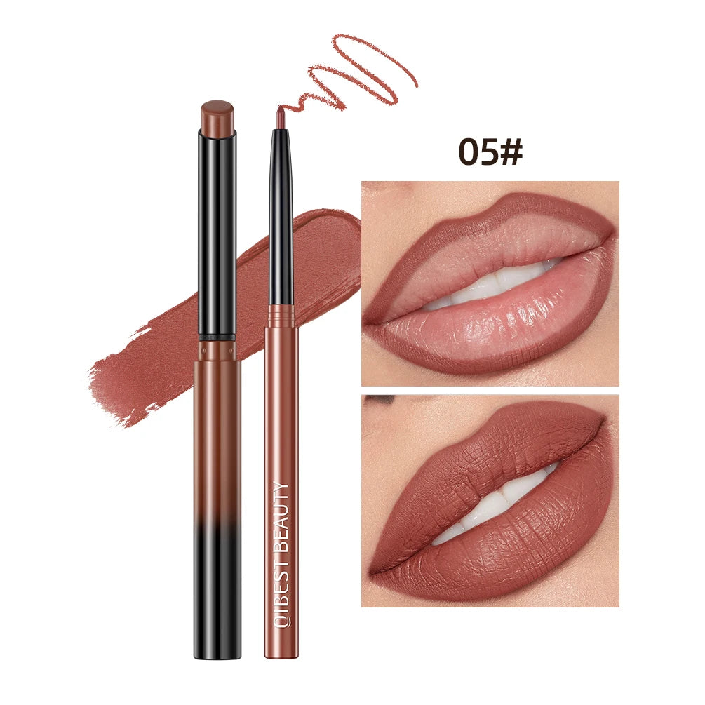 Matte Lipstick and Lip Liner Duo Set - 31