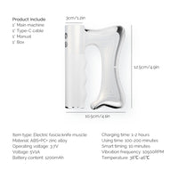 Electric Muscle Scraping & Heated Fascia Massage Tool