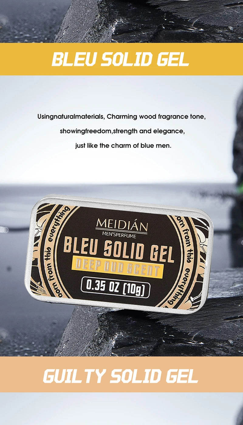 Portable Solid Cologne Perfume Set for Men - 16