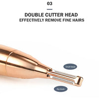 4-in-1 Painless Electric Shaver and Trimmer for Women