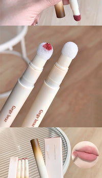 Velvet Matte Lip Powder Cream for Long-Lasting Soft Finish