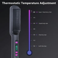 Professional Ceramic Hair Straightening Brush