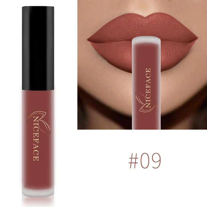 Long-Lasting Velvet Matte Liquid Lipstick - 24