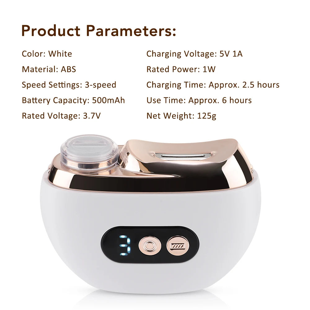Electric Automatic Nail Trimmer and Polisher - 9
