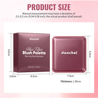 4-Color Soft-Focus Blurring Blush Palette