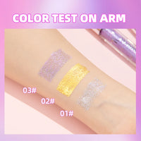 Diamond Glitter Mascara for Volumizing and Curling Lashes