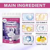 Powerful Toilet Cleaning Foam for Deep Stain Removal