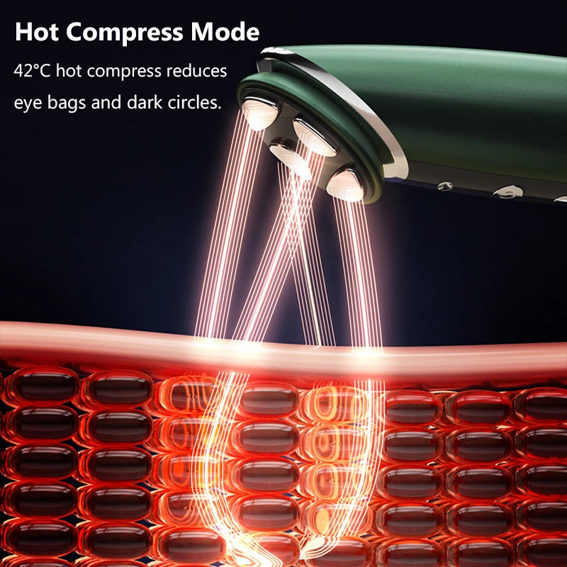 EMS Microcurrent Eye Massager for Wrinkles and Dark Circles - 13
